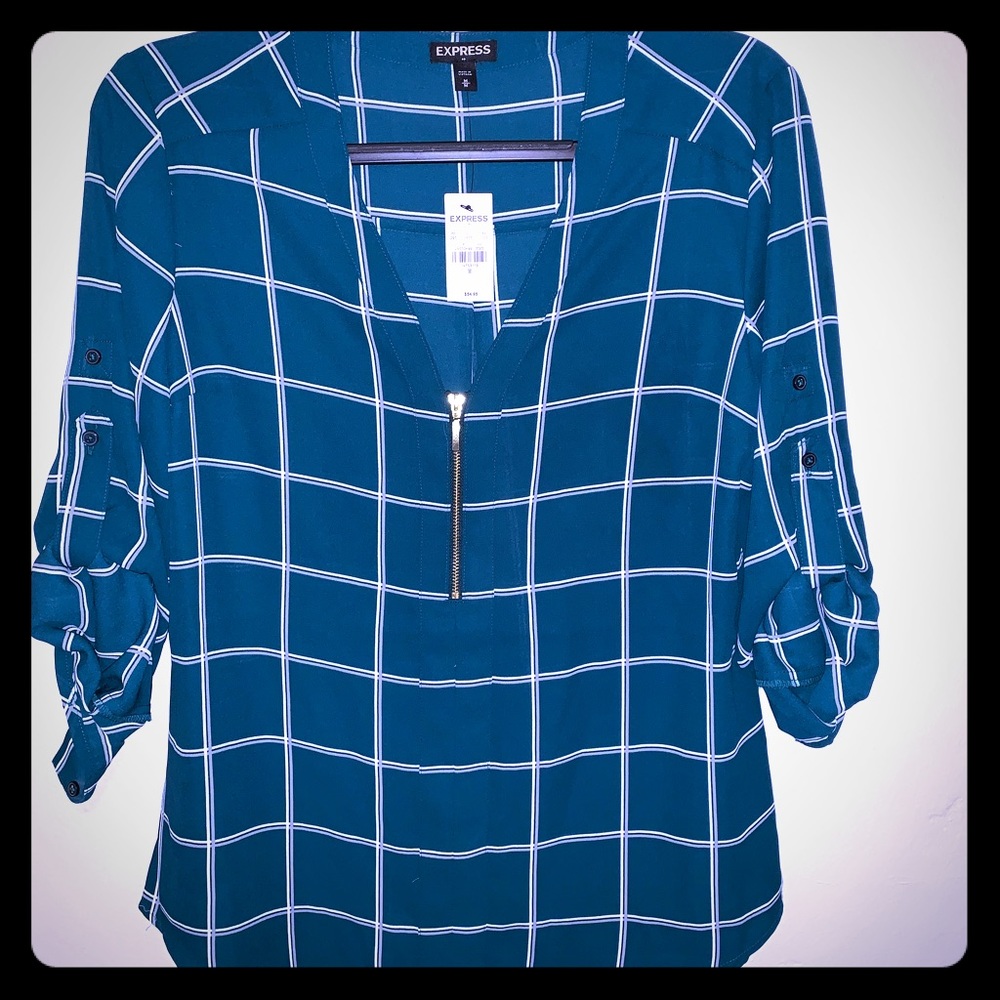 Womens Express Portofino stripe blouse - Medium